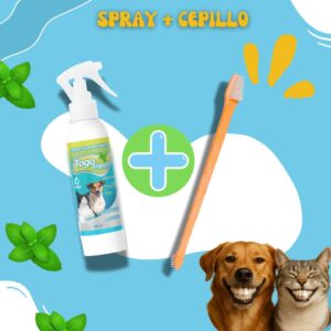 Spray Para Mal aliento + Cepillo Dental Bambú