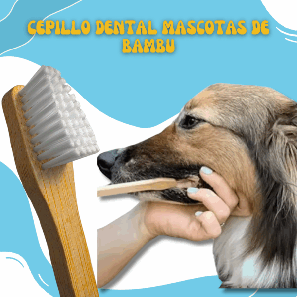 Cepillo de Bambú Mascotas