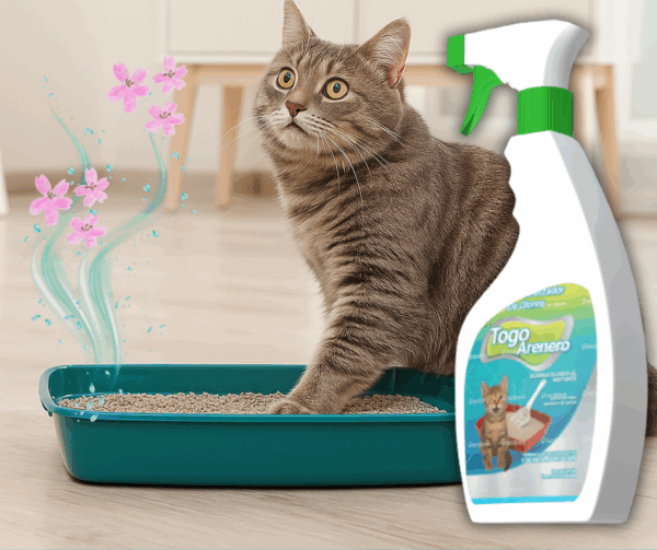 Spray Eliminar de Olor Arenero Gatos
